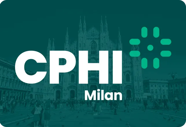 CPHI Europe October 6 – 8, 2026